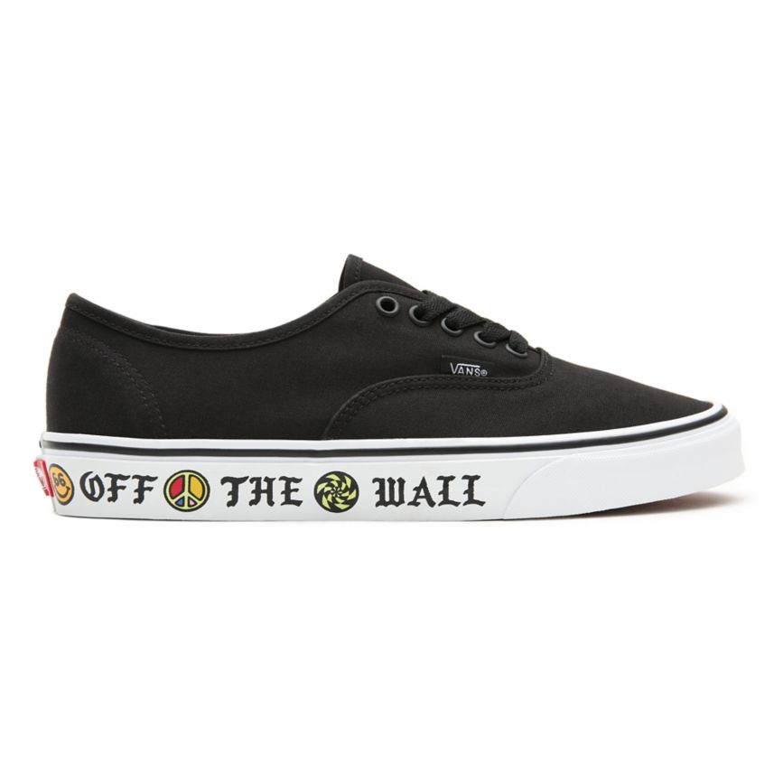 Vans Sidewall Authentic Shoes Black | VN678G9JN04