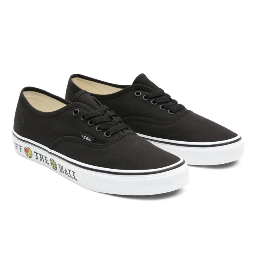 Vans Sidewall Authentic Shoes Black | VN678G9JN04