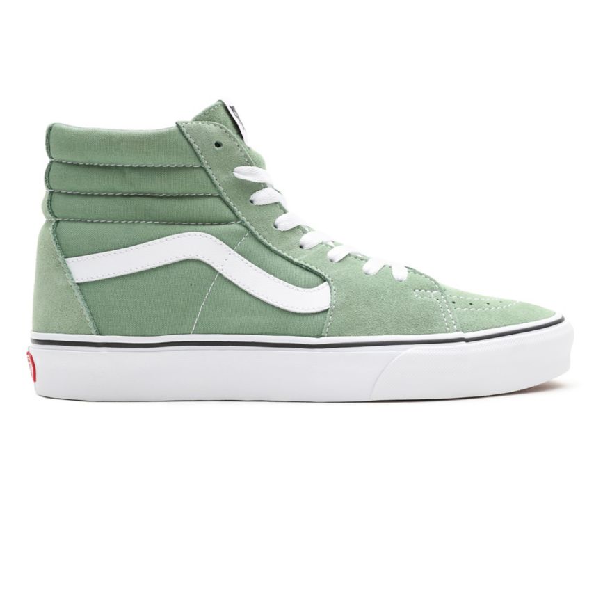 Vans Sk8-Hi Shoes Green | VN890M7DH44