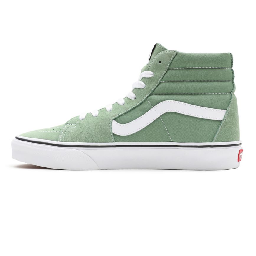 Vans Sk8-Hi Shoes Green | VN890M7DH44