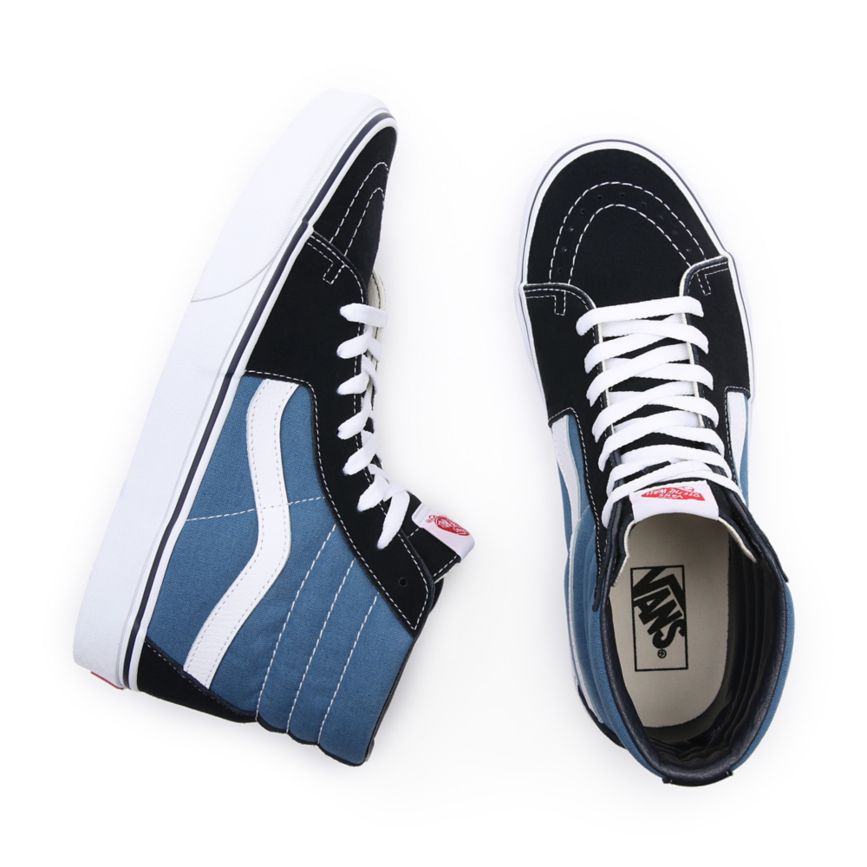 Vans Sk8-Hi Shoes Navy | VN242E3YF73