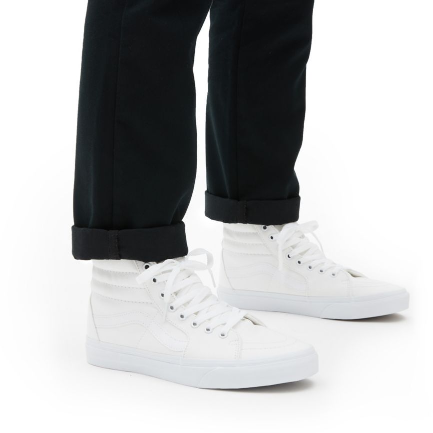 Vans Sk8-Hi Shoes White | VN100Z4CV99