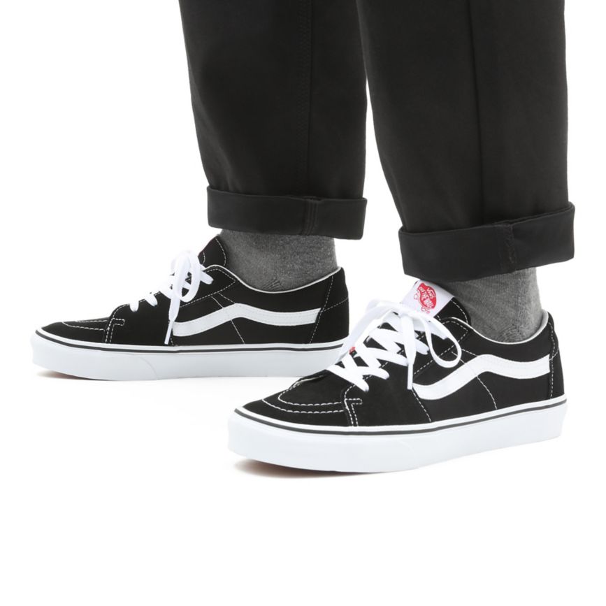 Vans Sk8-Low Shoes Black | VN143U0AG43