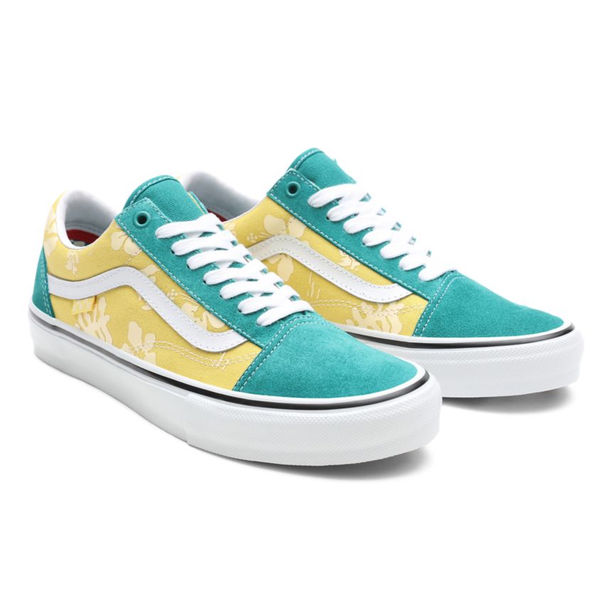 Vans Skate Aloha Old Skool Shoes Gold | VN562H3ND09