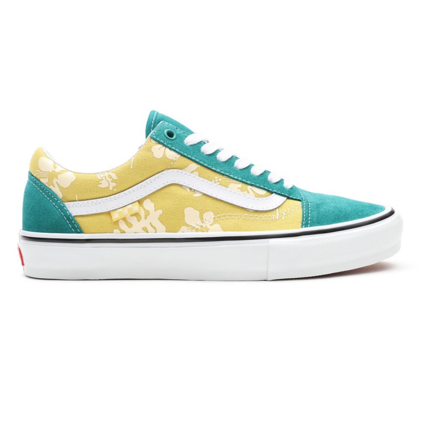 Vans Skate Aloha Old Skool Shoes Turquoise | VN571I8ES98