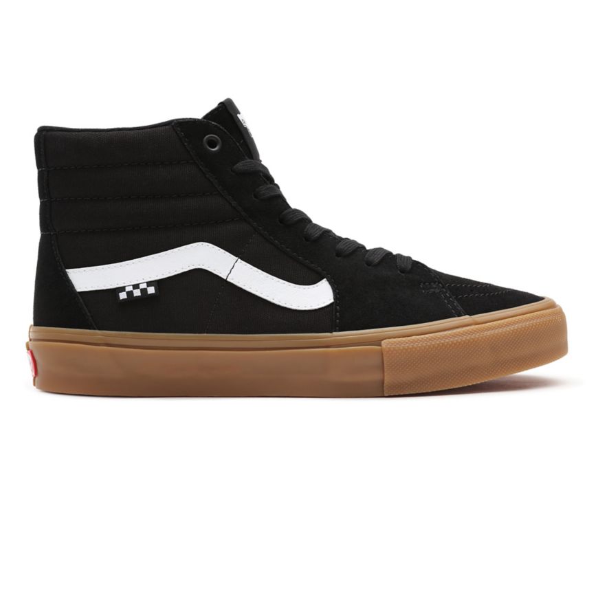 Vans Skate SK8-Hi Shoes Black | VN735K4PZ38