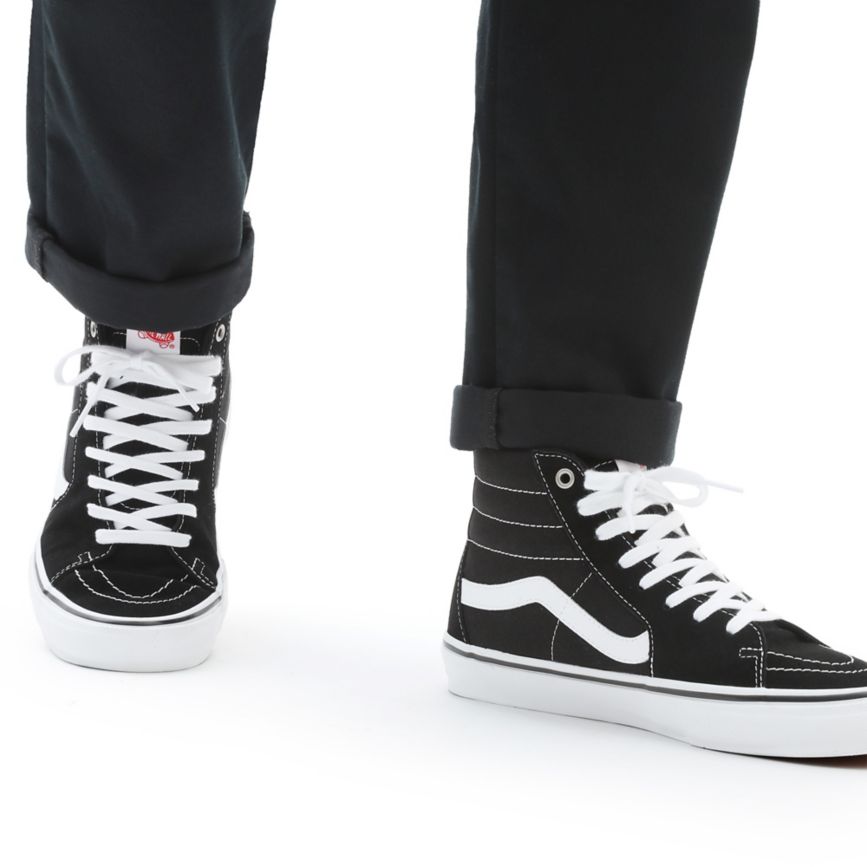 Vans Skate SK8-Hi Shoes Black | VN811H1NR05