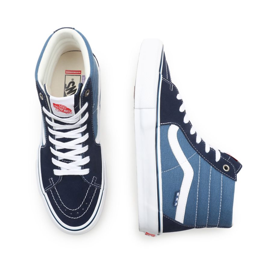 Vans Skate SK8-Hi Shoes Navy | VN935I0BG22