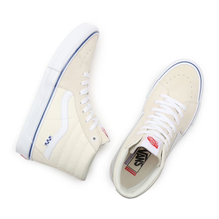 Vans Skate SK8-Hi Shoes White | VN291V4FS76