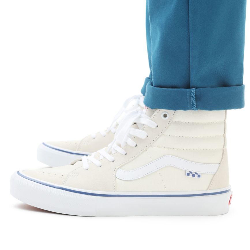 Vans Skate SK8-Hi Shoes White | VN291V4FS76