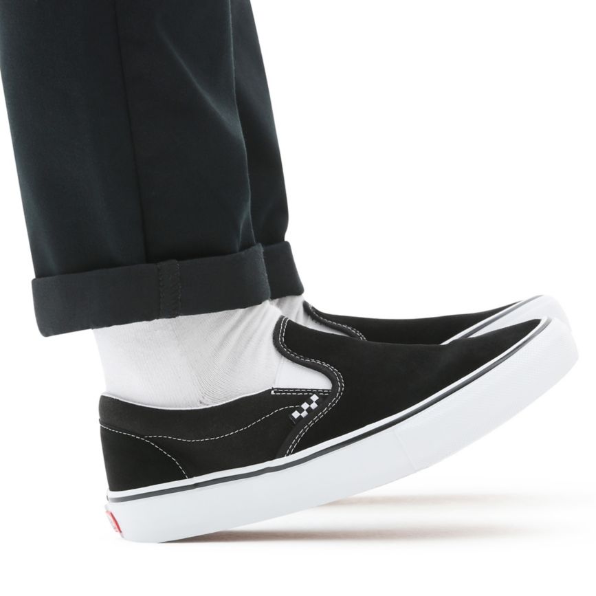 Vans Skate Slip-On Shoes Black | VN947X2XZ00