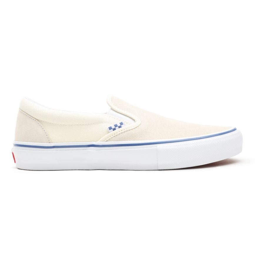 Vans Skate Slip-On Shoes White | VN524Y3LX59