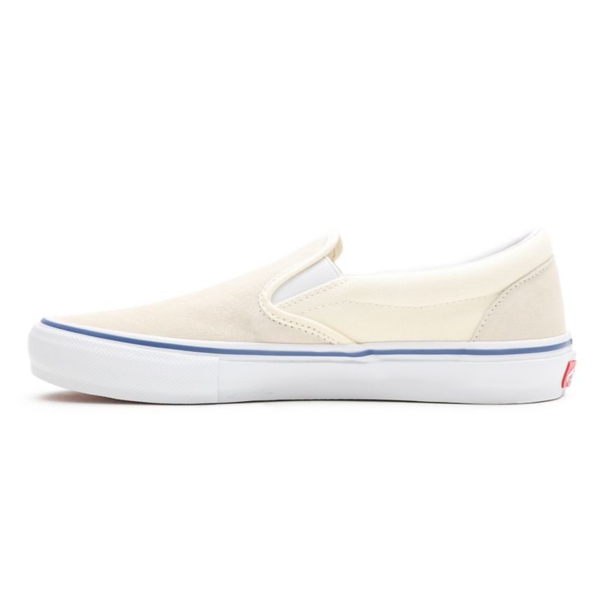 Vans Skate Slip-On Shoes White | VN524Y3LX59