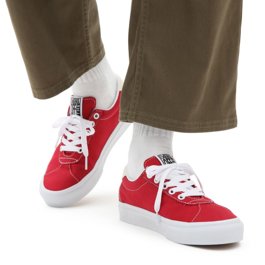 Vans Sport Shoes Red | VN059M1SR02