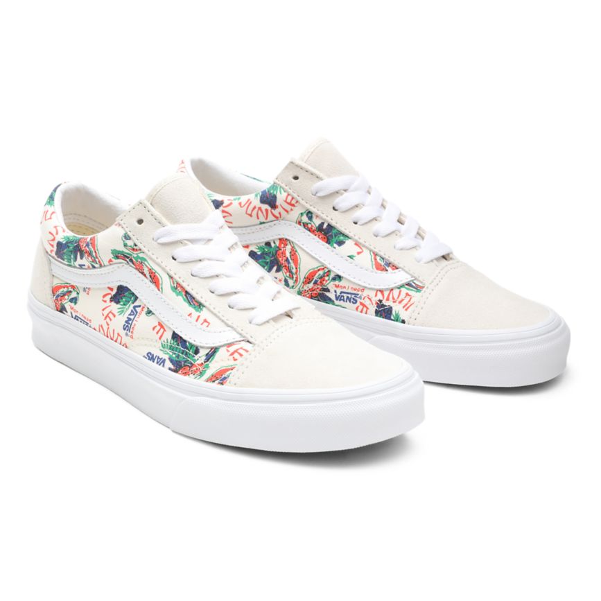 Vans Spring Daze Old Skool Shoes White | VN192X5QH15