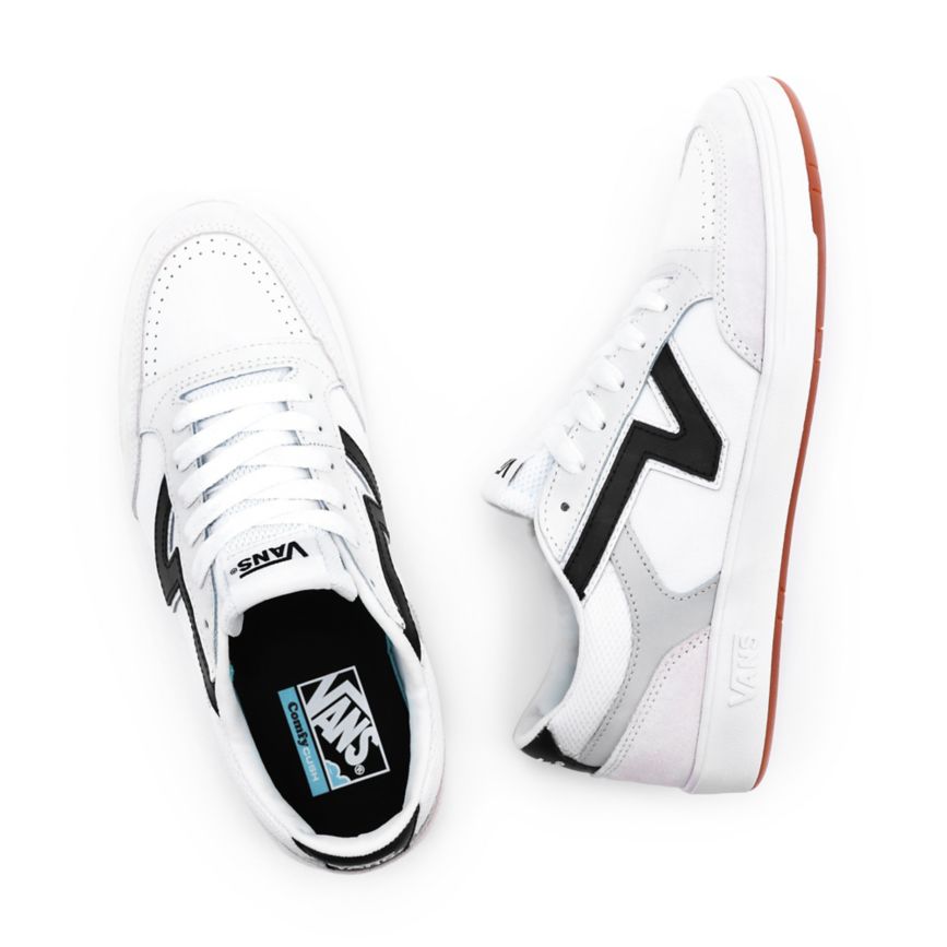 Vans Staple Lowland ComfyCush Shoes White | VN905R8AH04