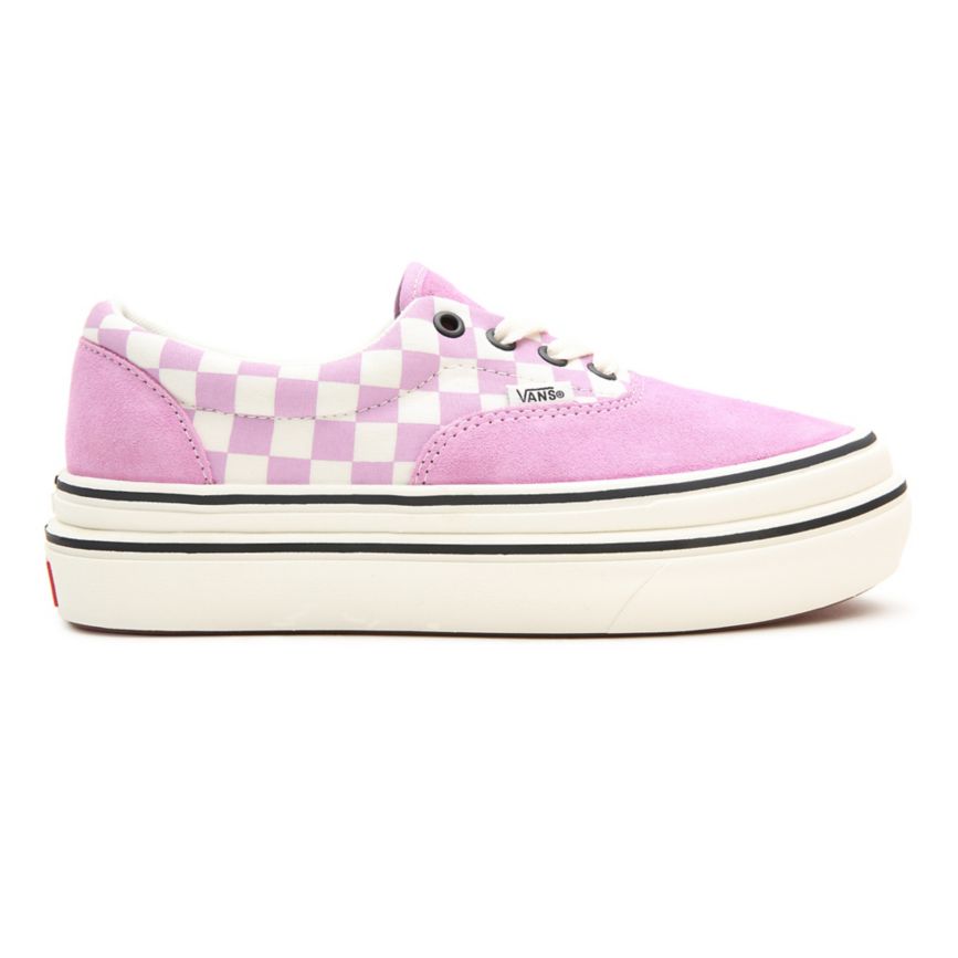 Vans Suede Canvas Super ComfyCush Era Shoes Pink | VN049S8WG98