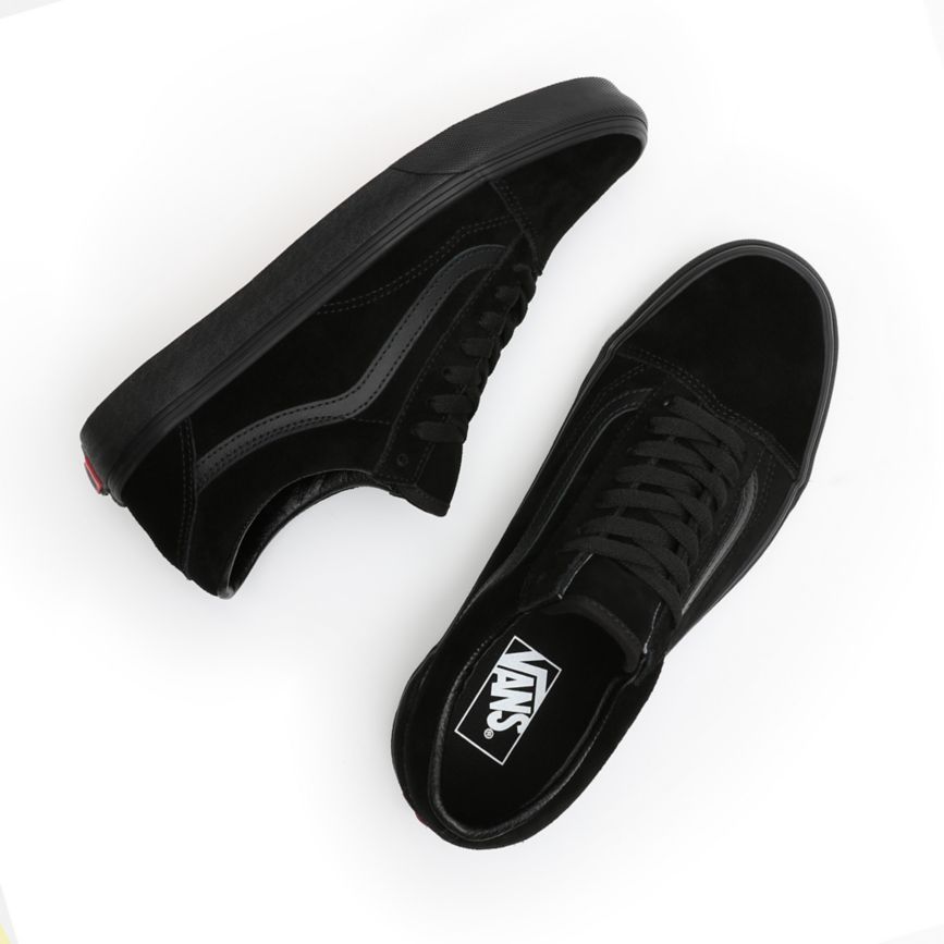 Vans Suede Old Skool Shoes Black | VN434Z4XH81