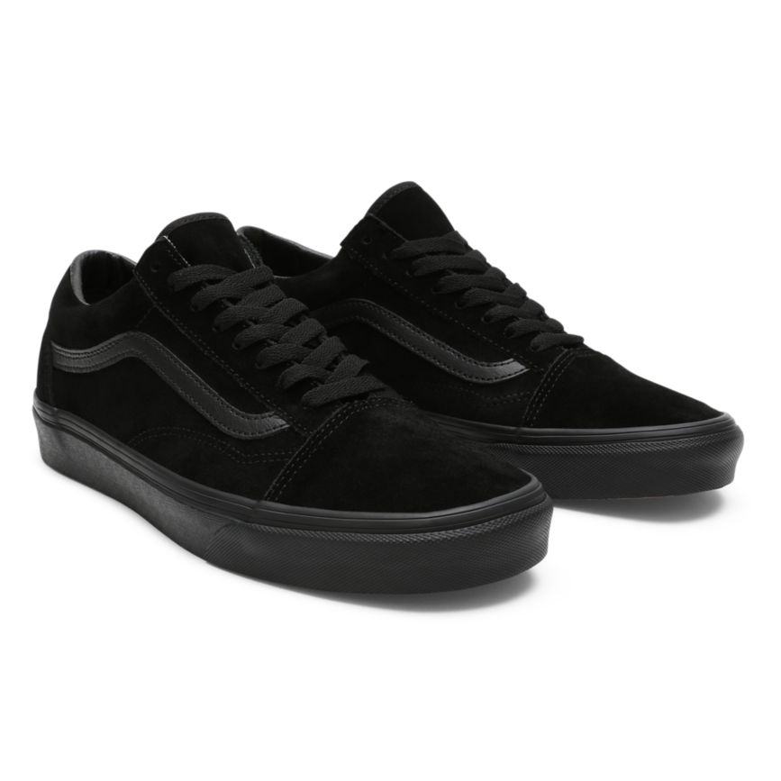 Vans Suede Old Skool Shoes Black | VN434Z4XH81