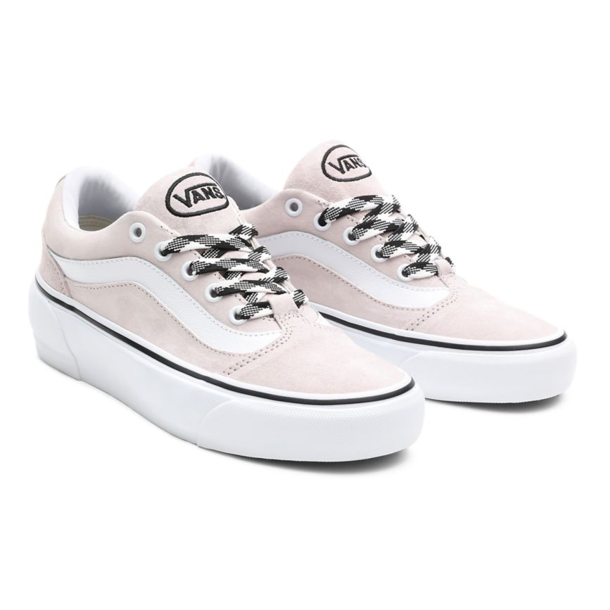 Vans Suede Shape NI Shoes Pink | VN426I4IA41