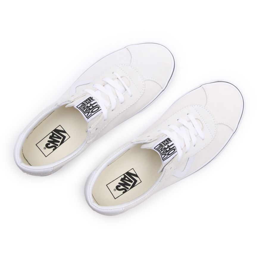 Vans Suede Sport Shoes White | VN035E8AW14