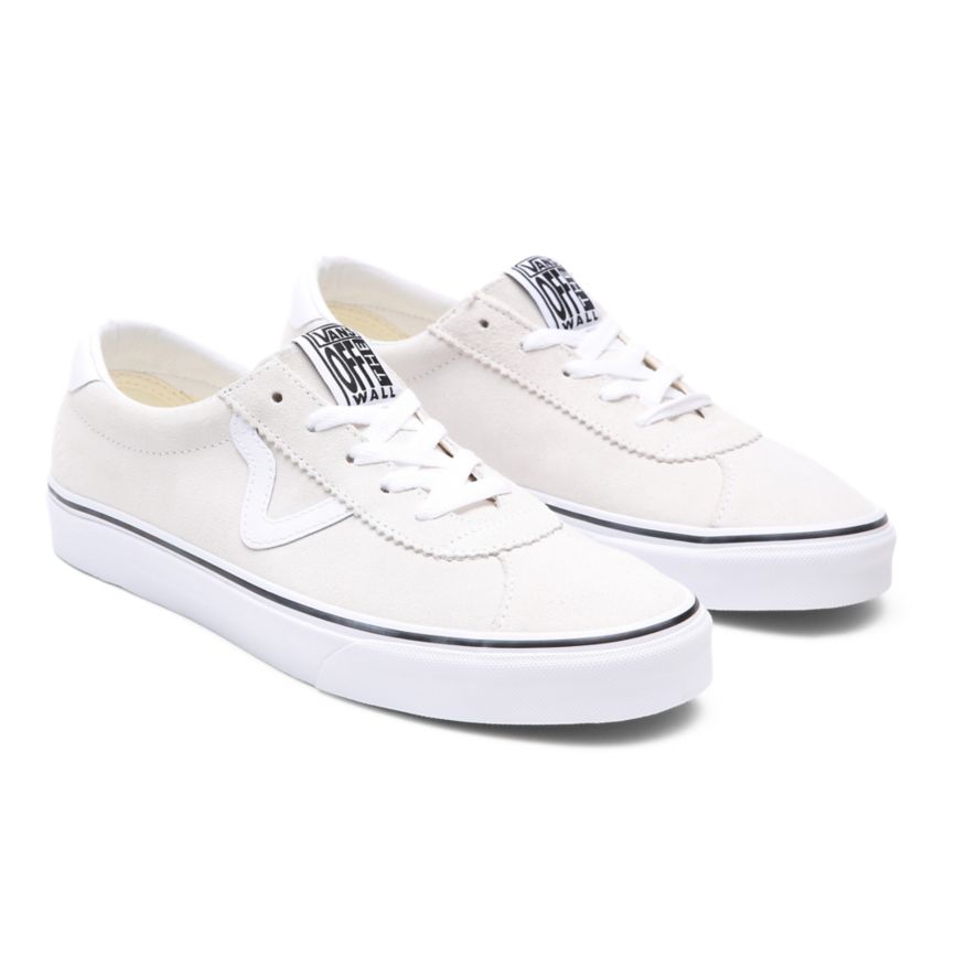 Vans Suede Sport Shoes White | VN035E8AW14