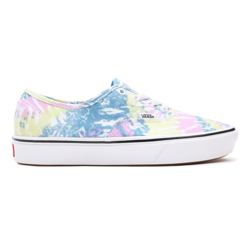 Vans Tie Dye ComfyCush Authentic Shoes Multicolor | VN994D4BE69