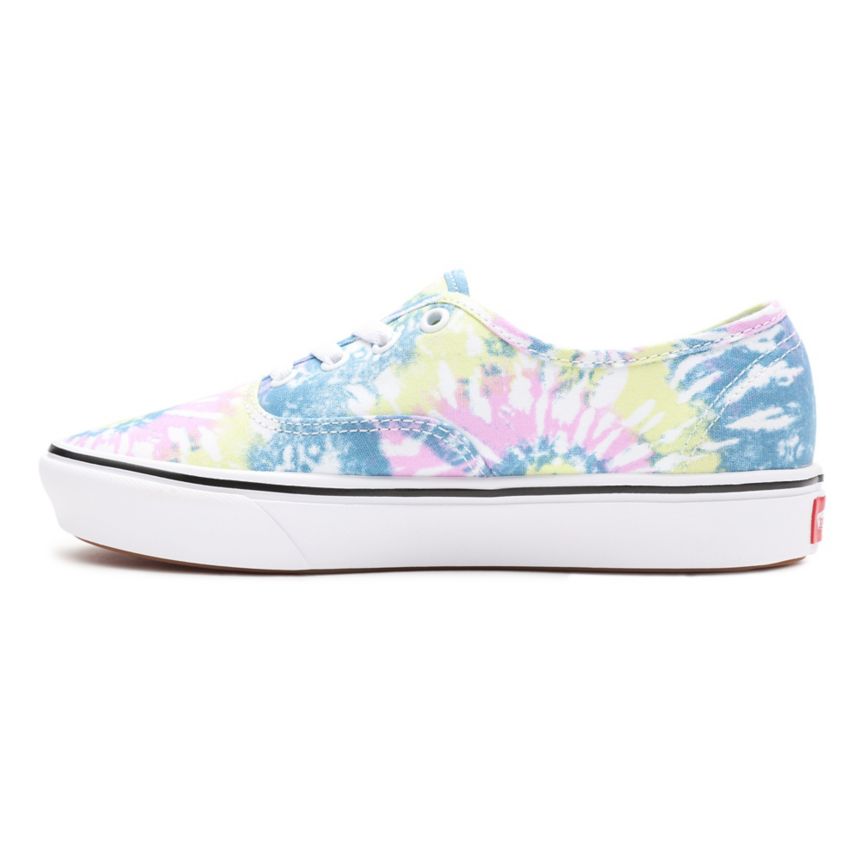 Vans Tie Dye ComfyCush Authentic Shoes Multicolor | VN994D4BE69