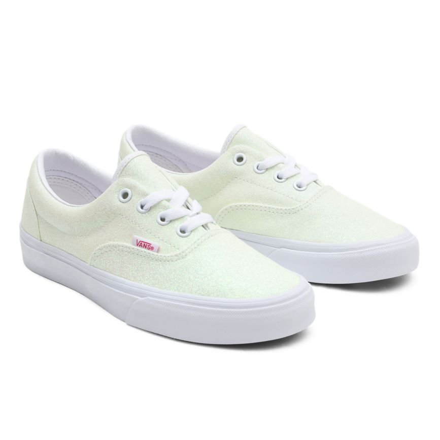 Vans UV Glitter Era Shoes White | VN519M0RN05