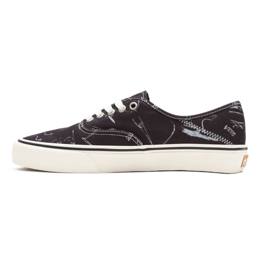 Vans X Chris Johanson Authentic SF Shoes Black | VN911M7QH81