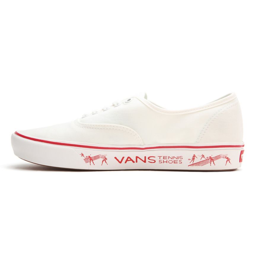 Vans X Penn ComfyCush Authentic Shoes White | VN025E4PN40