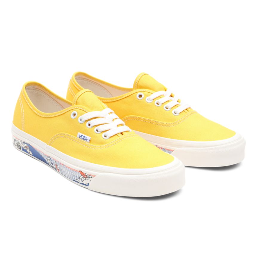 Vans Anaheim Factory Authentic 44 DX Shoes Yellow | VN361N1JQ80