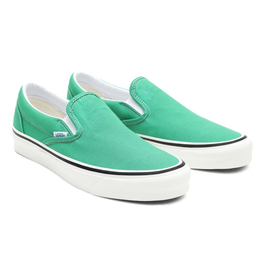 Vans Anaheim Factory Classic Slip-On 98 DX Shoes Turquoise | VN129D6FJ03