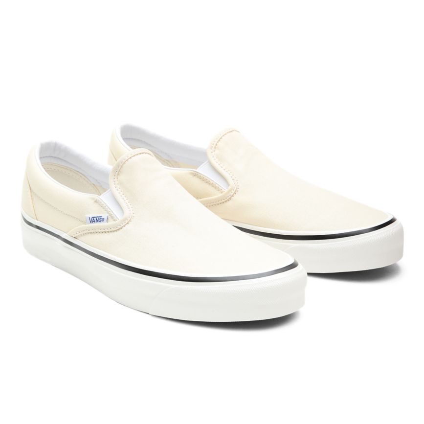 Vans Anaheim Factory Classic Slip-On 98 DX Shoes White | VN522G2EG47