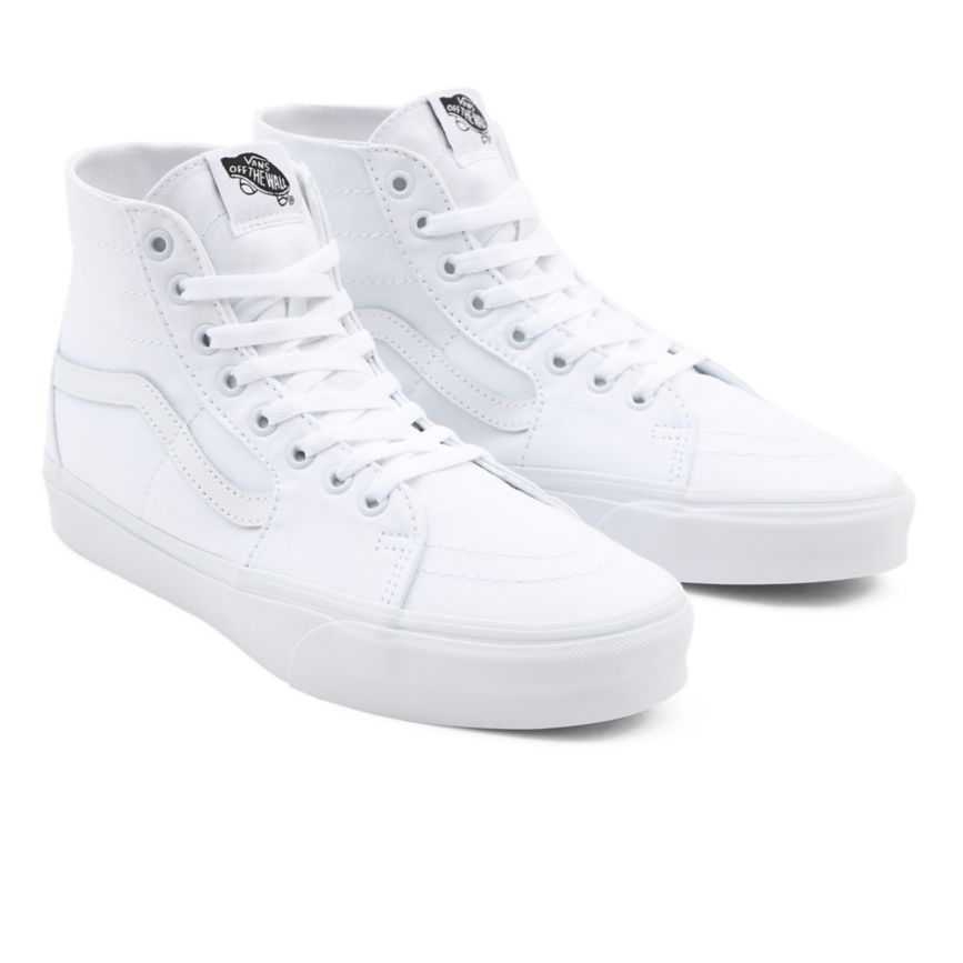 Vans Canvas SK8-Hi Tapered Shoes White | VN755F1SI56