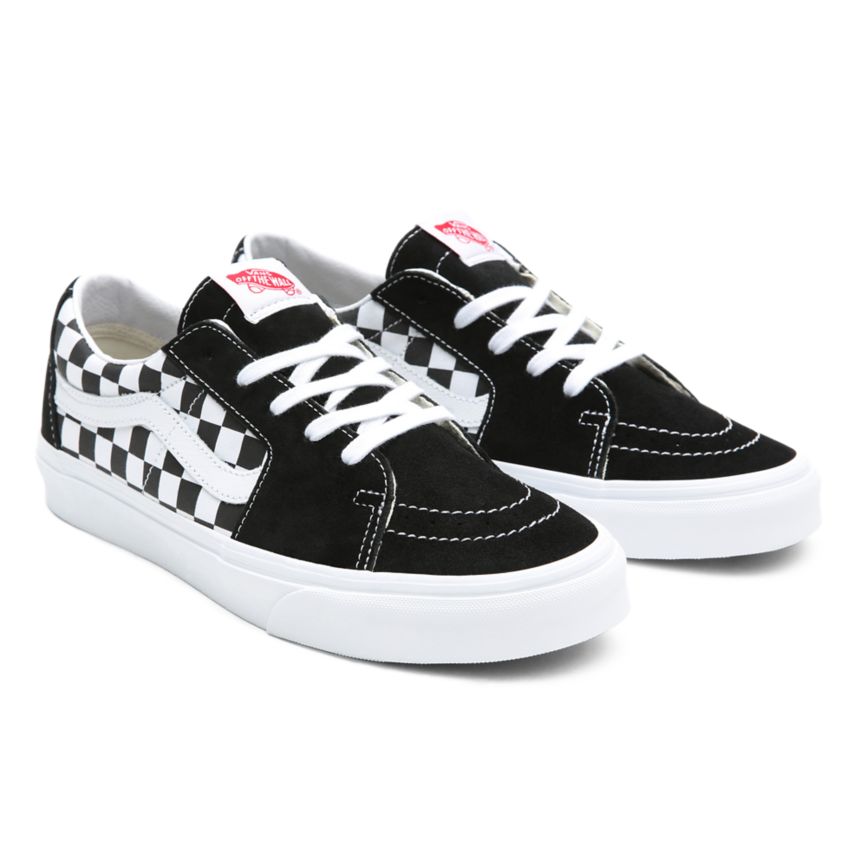 Vans Canvas Suede SK8-Low Shoes Black | VN185V4RC93