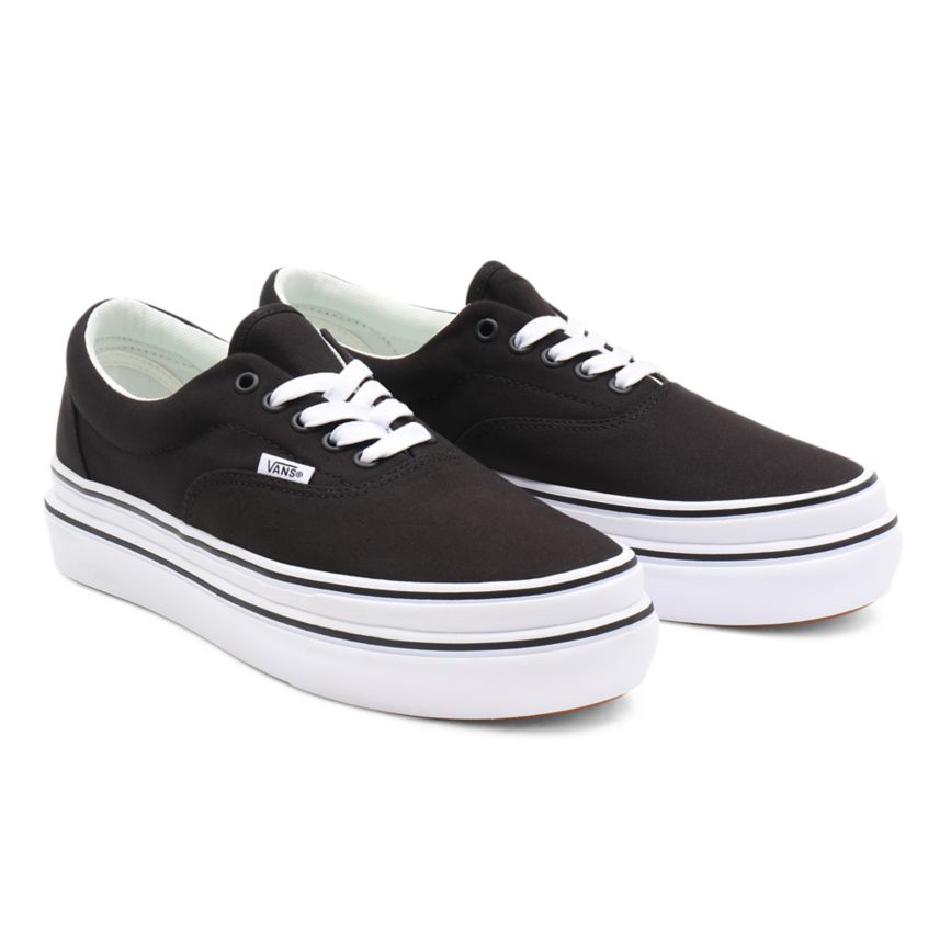 Vans Canvas Super ComfyCush Era Shoes Black | VN187Q9DH17