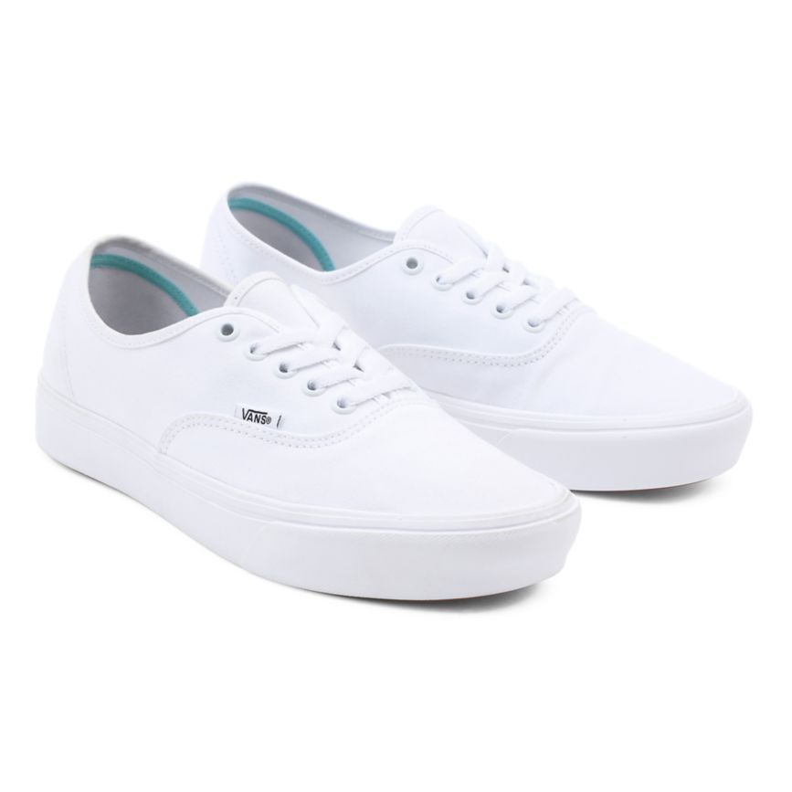 Vans Classic ComfyCush Authentic Shoes White | VN304A0TN87