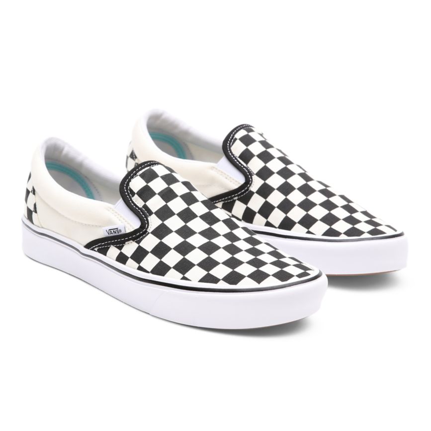 Vans Comfycush Slip-On Shoes White | VN414O1EM62