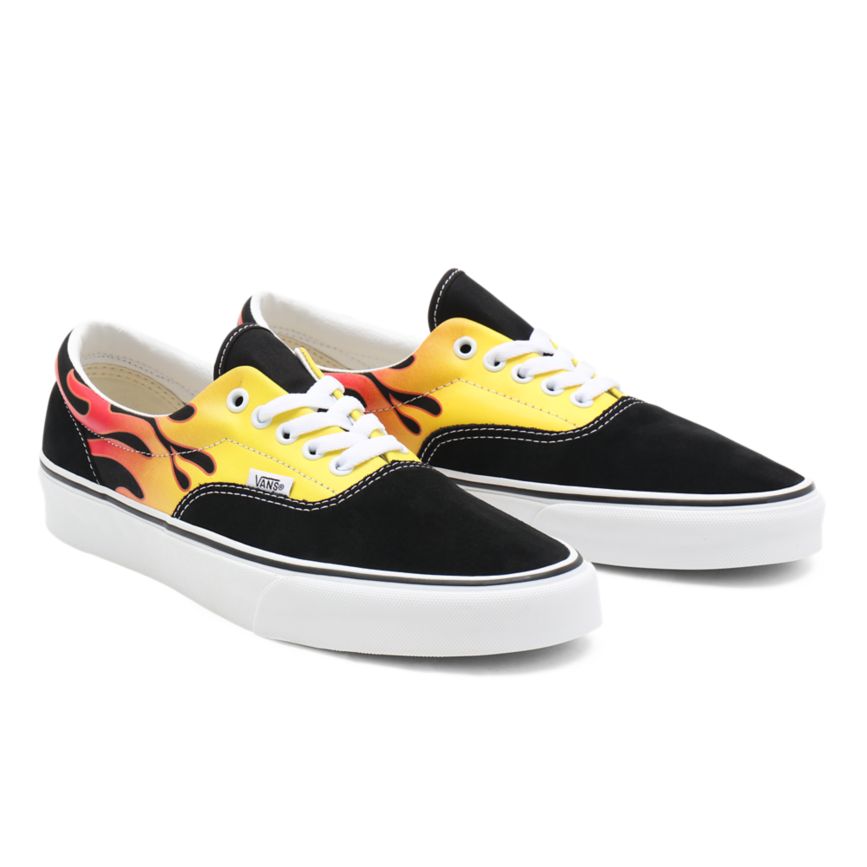 Vans Flame Era Shoes Black | VN693W6QV86