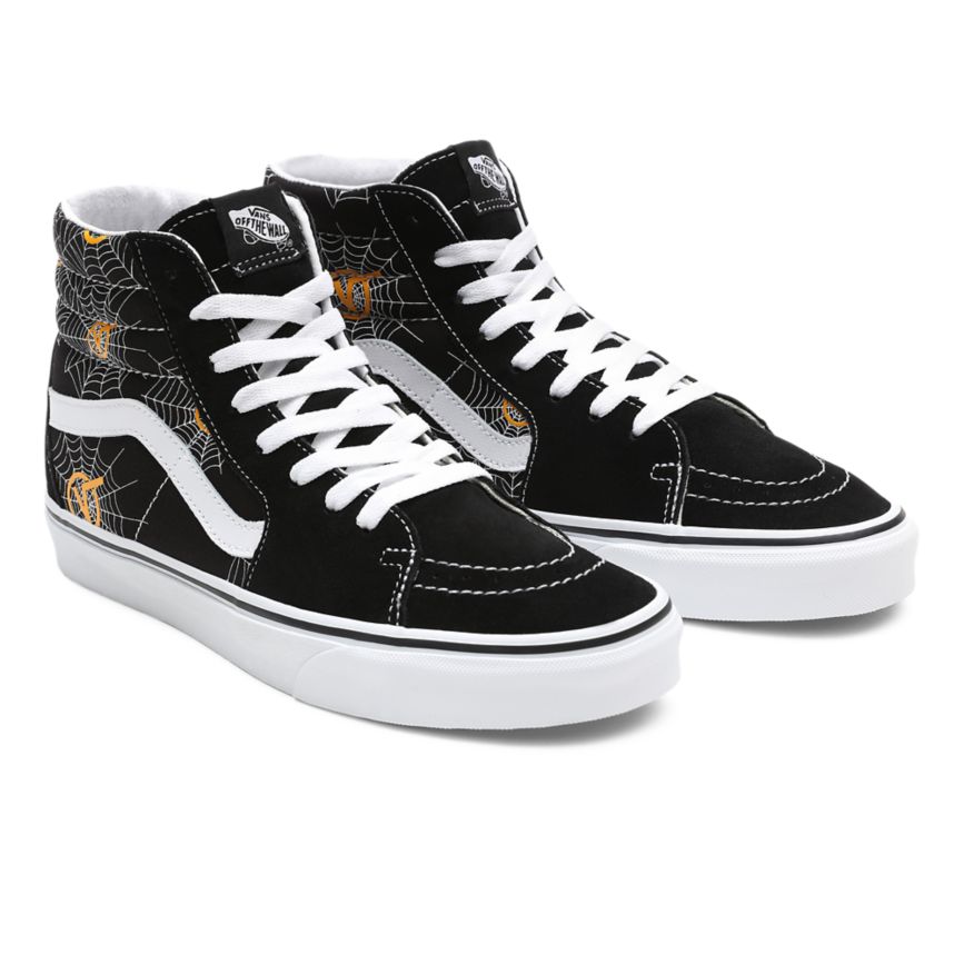 Vans Printed SK8-Hi Shoes Black | VN524Z1US86