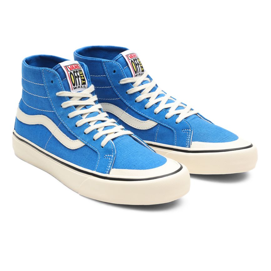 Vans Salt Wash SK8-Hi 138 Decon SF Shoes Blue | VN413V2EQ55