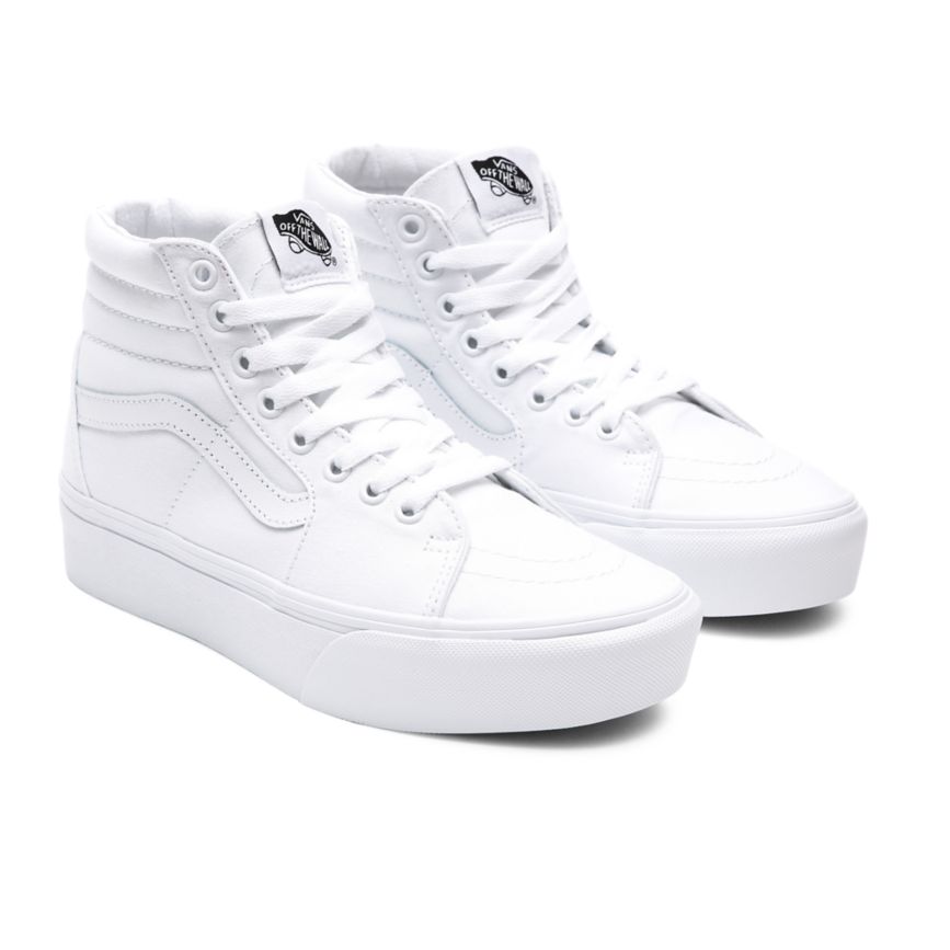 Vans Sk8-Hi Platform 2.0 Shoes White | VN932L7RY38