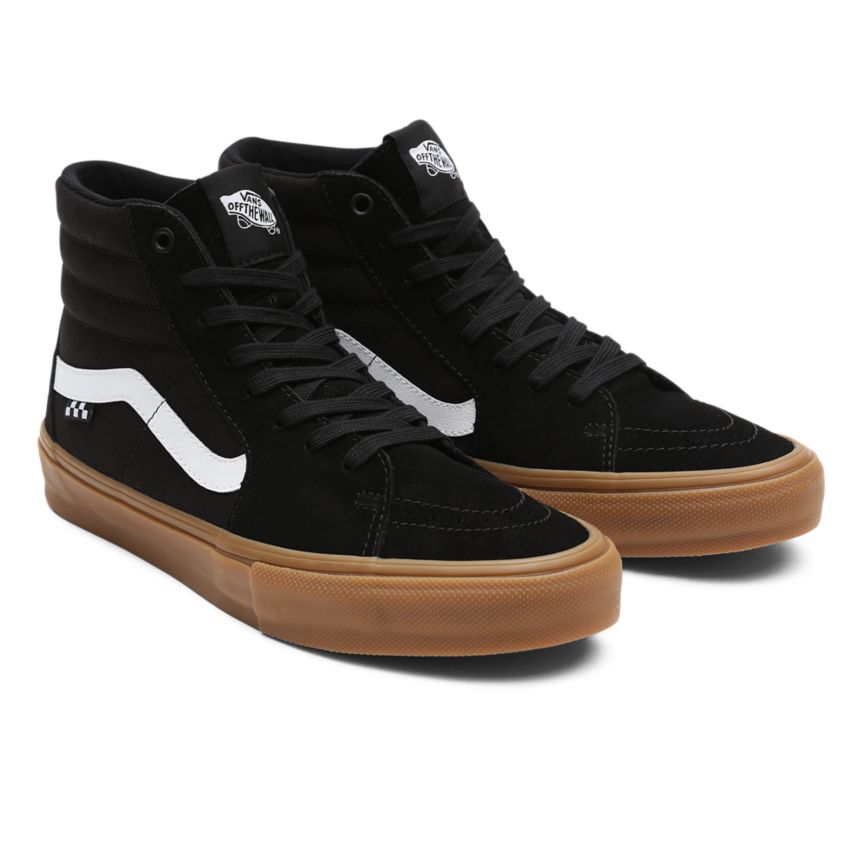 Vans Skate SK8-Hi Shoes Black | VN735K4PZ38