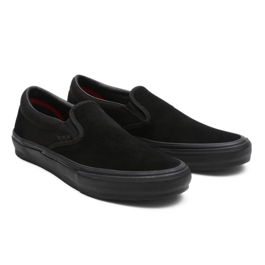 Vans Skate Slip-On Shoes Black | VN805M3RC23